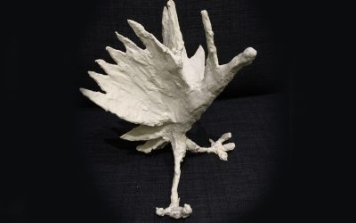 Squark – I did a sculpture of a bird